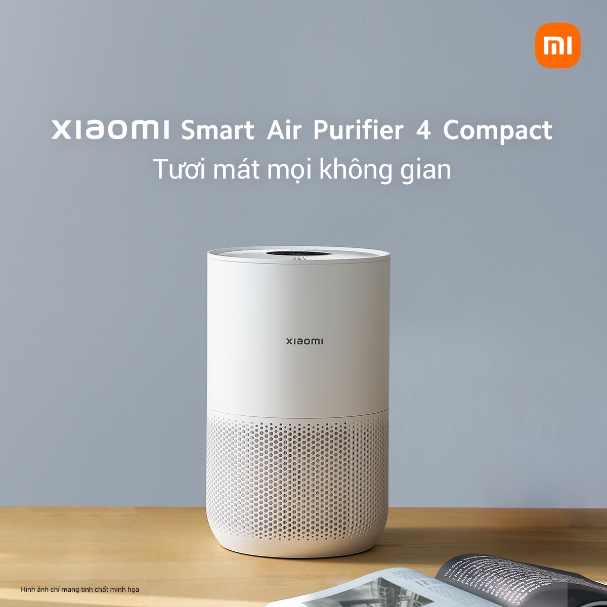 Máy lọc không khí thông minh 4 Compact Xiaomi Smart Air Purifier 4 Compact