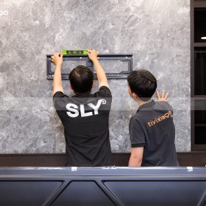 Giá Treo Tivi Phẳng Sát Tường DK75 55-75 inch